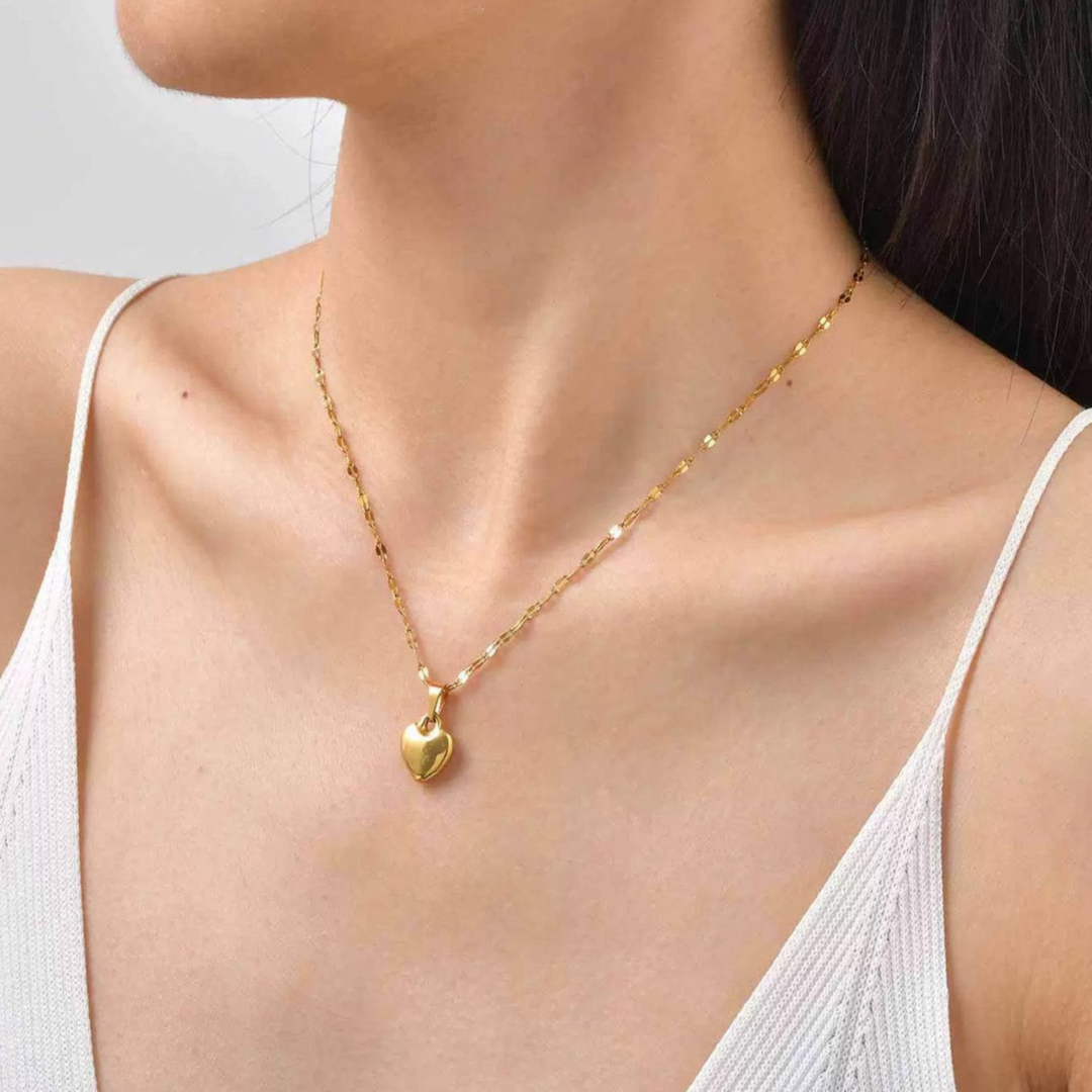 Classic Heart Pendant Necklace
