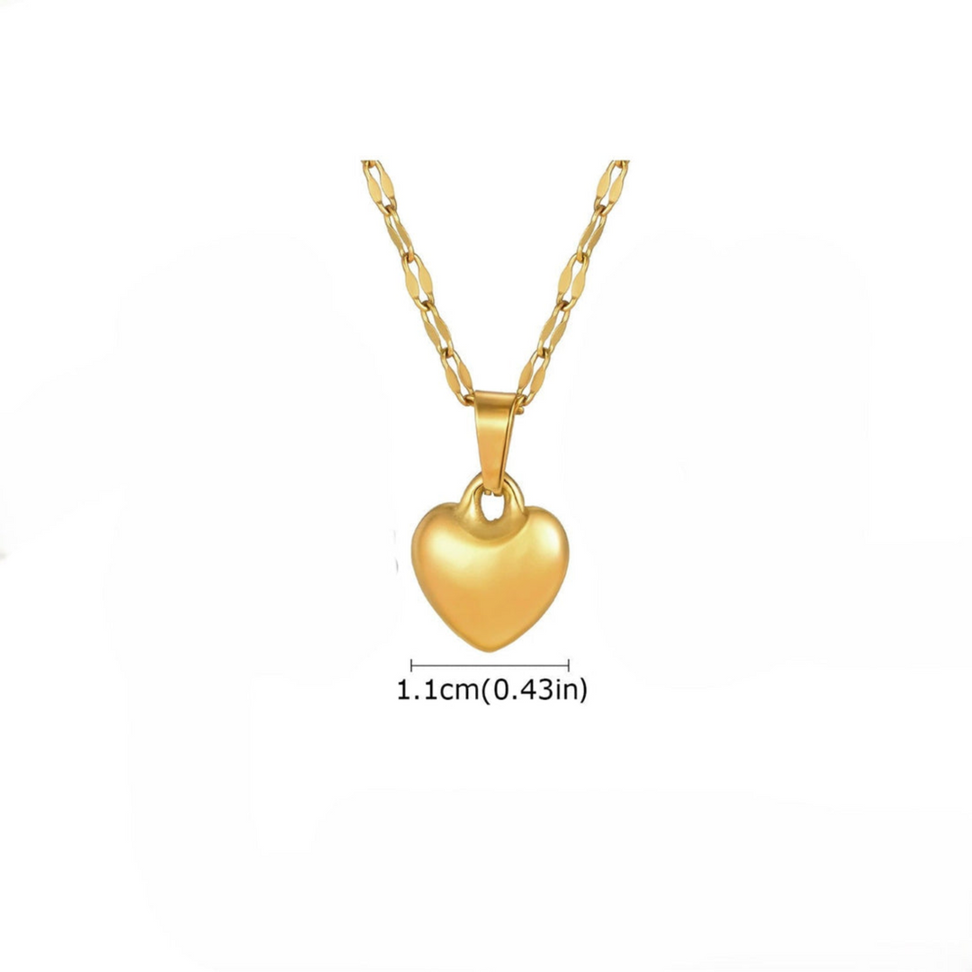 Classic Heart Pendant Necklace