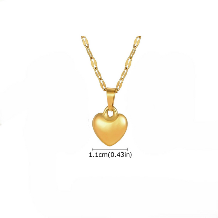 Classic Heart Pendant Necklace