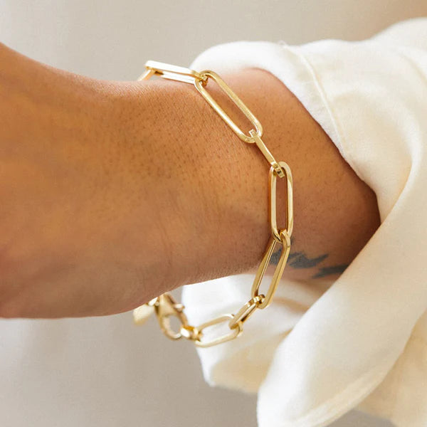 Gold Plated Anti Tarnish  Rope Chain Bracelet