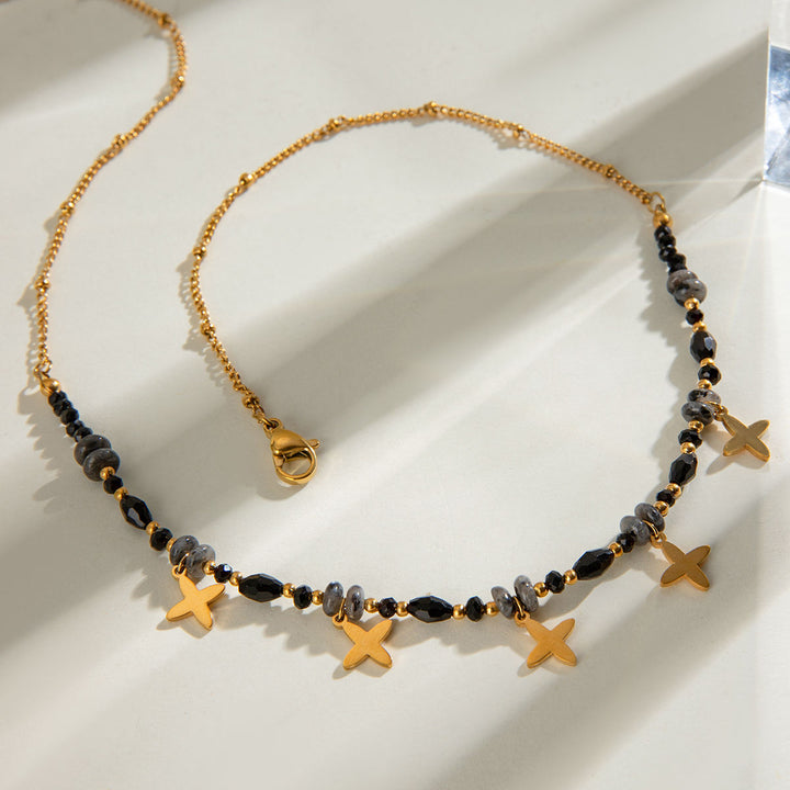 18K PVD Gold Plated Stainless Steel Mangalsutra Necklace