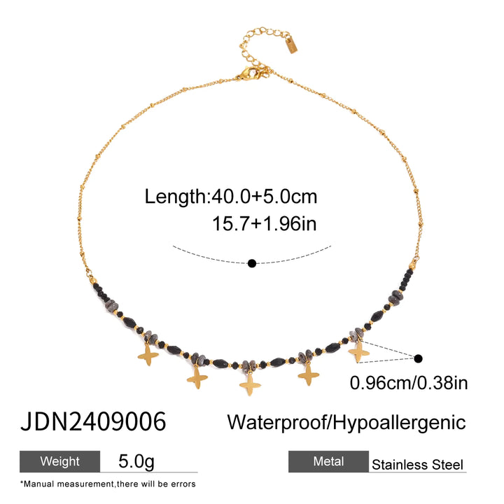 18K PVD Gold Plated Stainless Steel Mangalsutra Necklace