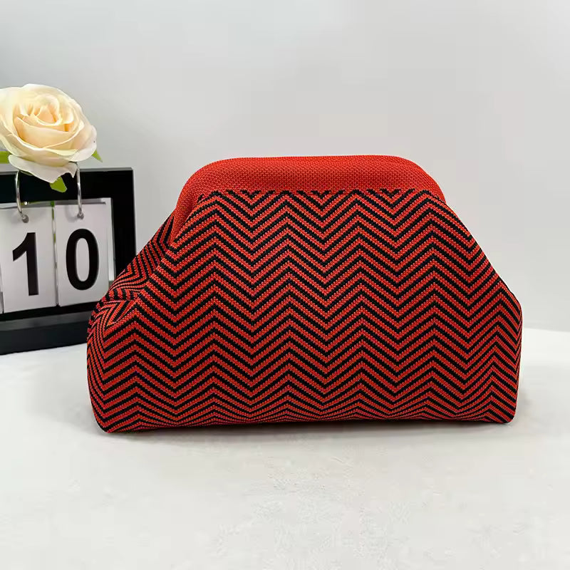 Cloud Knit Clutch bag