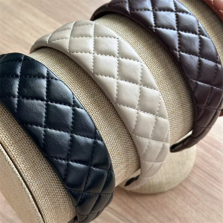 Quilted Wide Headband