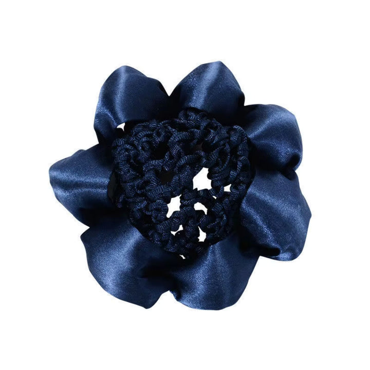 Floral Juda Bun Hair Accessory