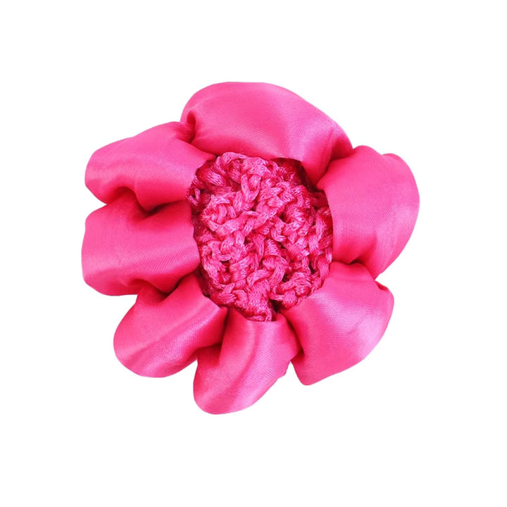 Floral Juda Bun Hair Accessory