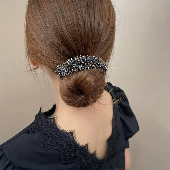 Crystal Hair Bun Stick – Braiding Hair Pin